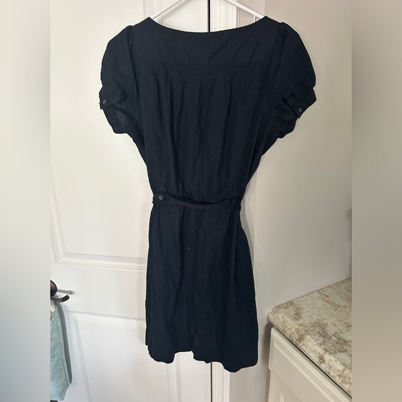 Women’s Gap Button Front Dress Tie Waist European Fit US Size 8 - Picture 3 of 10